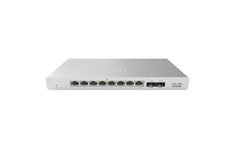 Cisco Meraki MS120 Series 8-Port Gigabit Ethernet Switch with 5-Year License
